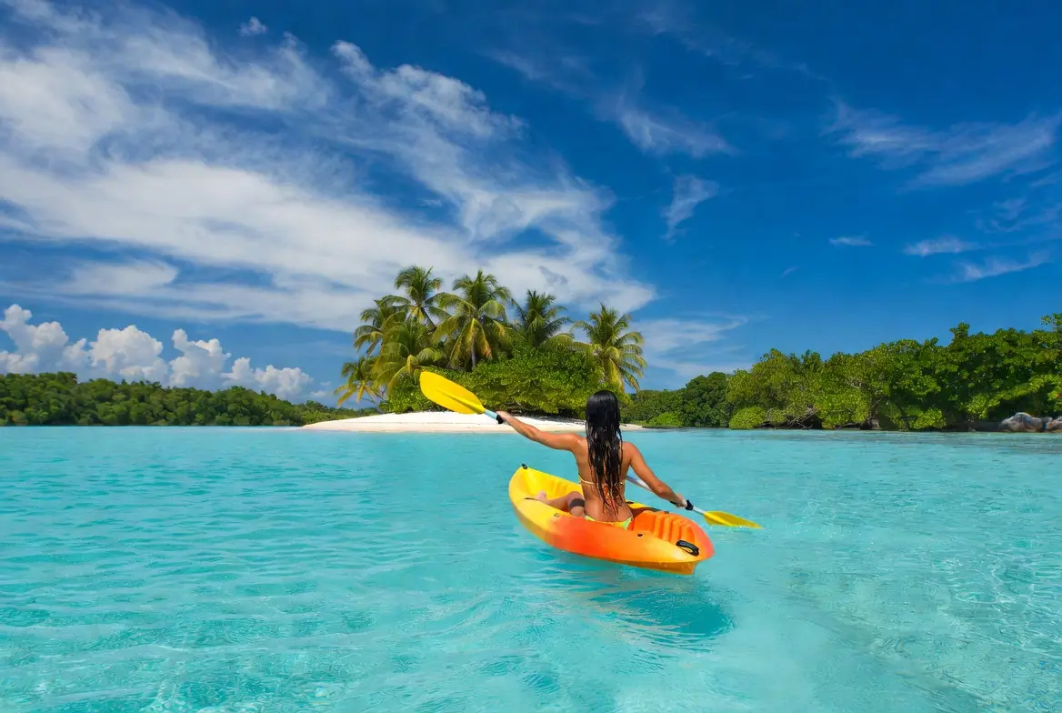 Kayaking at Thong Sala Beach, Koh Phangan